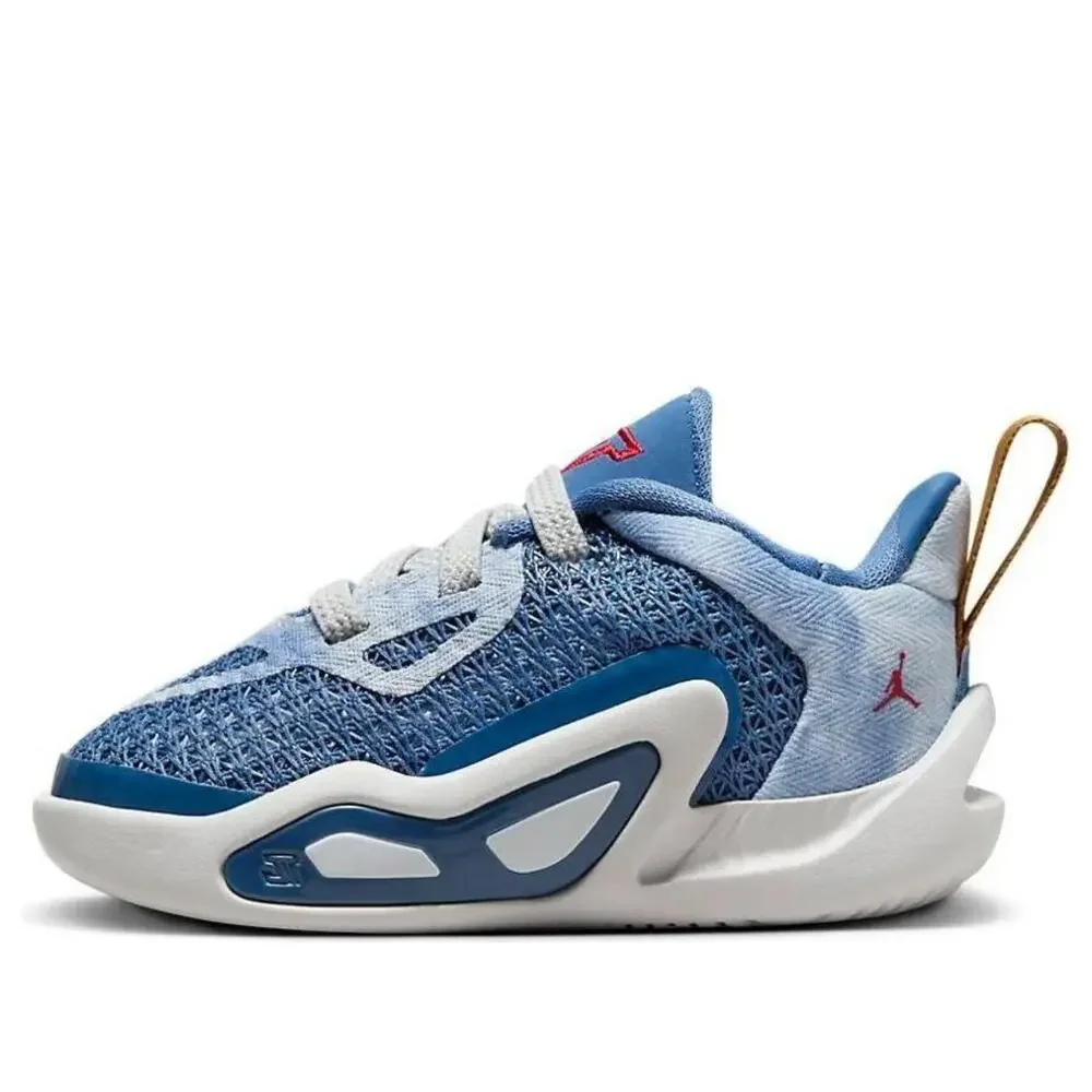Air Jordan Tatum 1 DX5358-400 Sneakers Toddler 7 Blue Basketball Shoes RHS8899